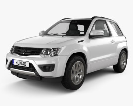 Suzuki Grand Vitara 3-door 2014 3D model