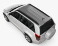 Suzuki Grand Vitara 5门 2012 3D模型 顶视图