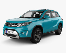 Suzuki Vitara (Escudo) with HQ interior 2017 3D model