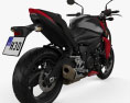 Suzuki GSX-S1000 2015 3D модель back view