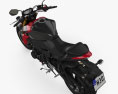 Suzuki GSX-S1000 2015 3D модель top view