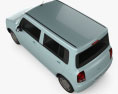 Suzuki Alto Lapin 2015 3d model top view