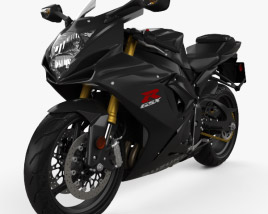 Suzuki GSX-R750 2016 Modelo 3d