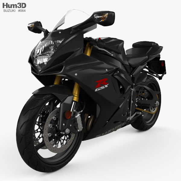 Suzuki GSX-R750 2016 3D model