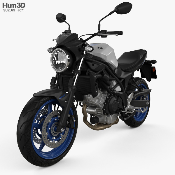 Suzuki SV650 2017 3D model