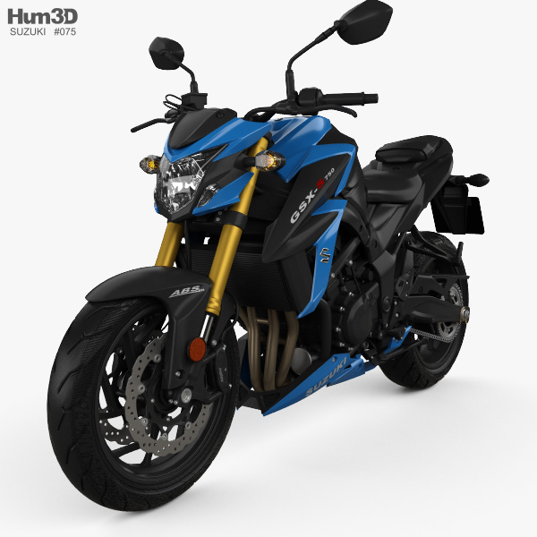 Suzuki GSX-S750 2017 3D model