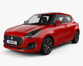 Suzuki Swift 2020 3D model
