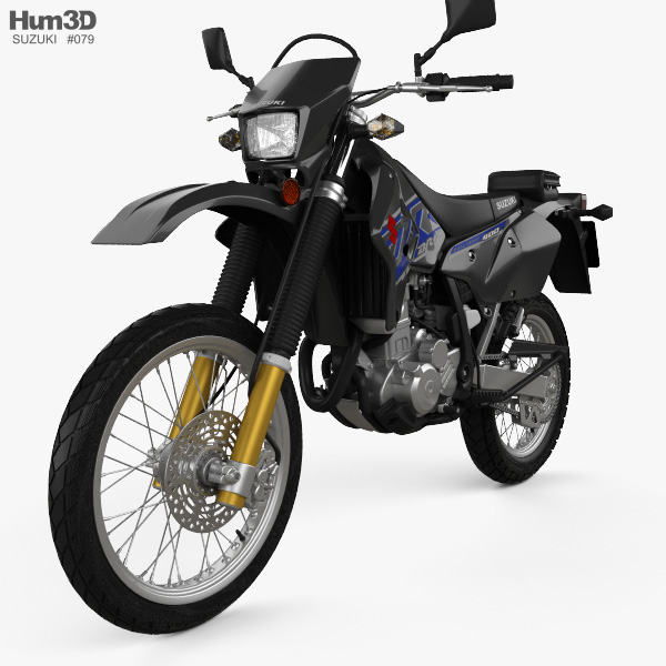 Suzuki DR-Z400S 2017 3D model
