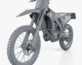 Suzuki RM-Z450 2018 3D 모델  clay render