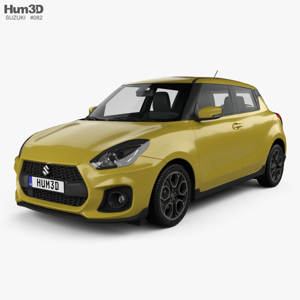 Suzuki Swift Sport 2020 3D model