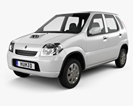 Suzuki Kei 5-door 2009 3D model
