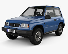 Suzuki Vitara 3-door 1998 3D model