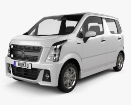 Suzuki Wagon R Stingray hybrid 2021 3D model