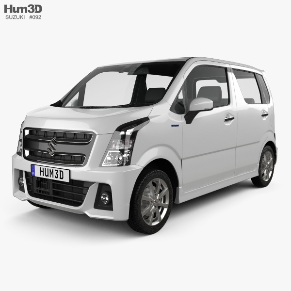 Suzuki Wagon R Stingray hybrid 2021 3D model