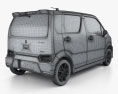 Suzuki Wagon R Stingray hybrid 2021 3d model