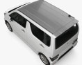 Suzuki Wagon R Stingray hybrid 2021 3d model top view