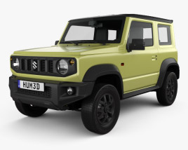 Suzuki Jimny Sierra 2022 3D model