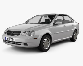 Suzuki Forenza sedan 2009 3D model