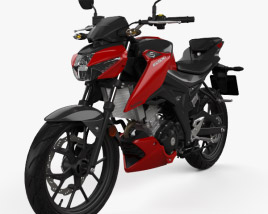 Suzuki GSX-S125 2018 Modelo 3d