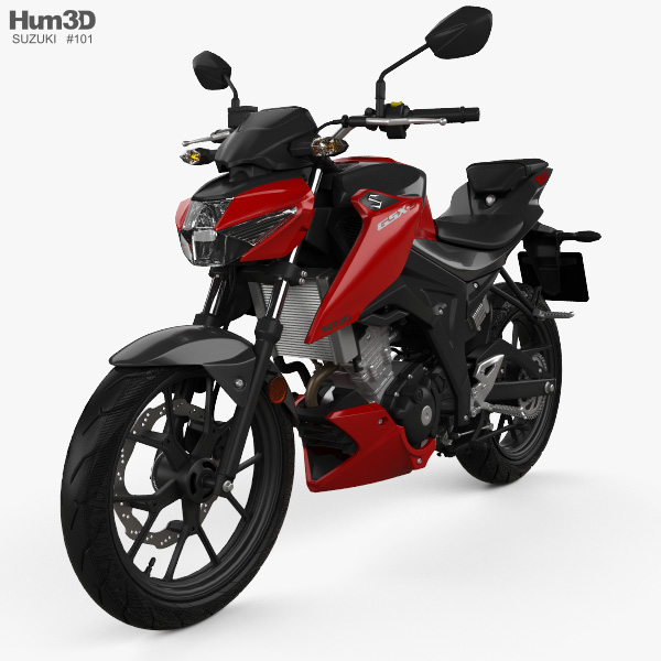 Suzuki GSX-S125 2018 3D model