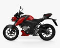 Suzuki GSX-S125 2018 3D 모델  side view
