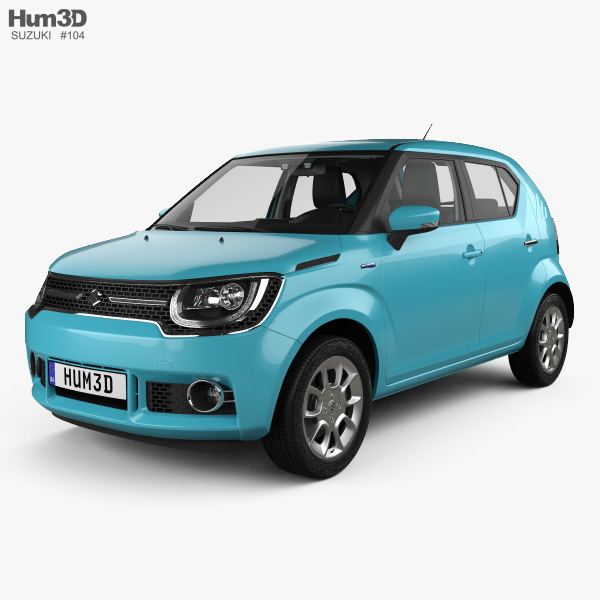 Suzuki Ignis with HQ interior 2019 3D model