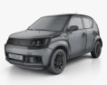 Suzuki Ignis with HQ interior 2019 3d model wire render