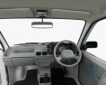 Suzuki Maruti 800 with HQ interior 2000 3d model dashboard