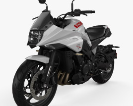 Suzuki Katana 1000 2019 3D model