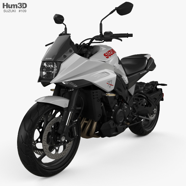 Suzuki Katana 1000 2019 3D model