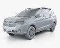 Suzuki Maruti XL6 2022 3d model clay render