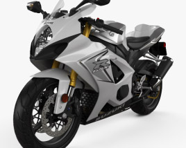 Suzuki GSX-R1000 2008 Modelo 3d