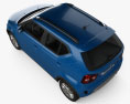 Suzuki Ignis 2022 3d model top view