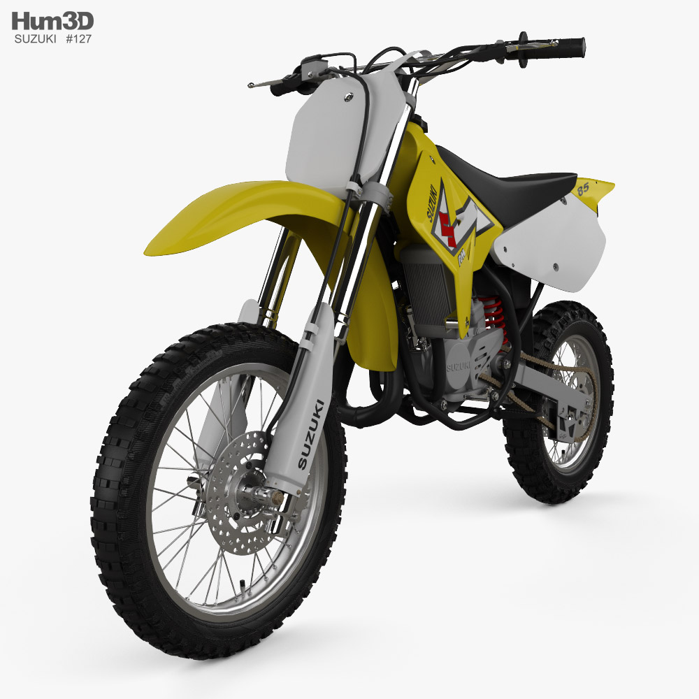 Suzuki RM85 2000 3Dモデル