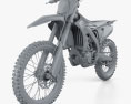 Suzuki RMZ250 2019 3d model clay render