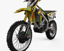 Suzuki RMZ450 2008 3D model