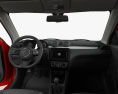 Suzuki Swift com interior 2017 Modelo 3d dashboard