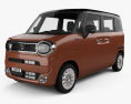 Suzuki Wagon R Smile hybrid 2022 3d model