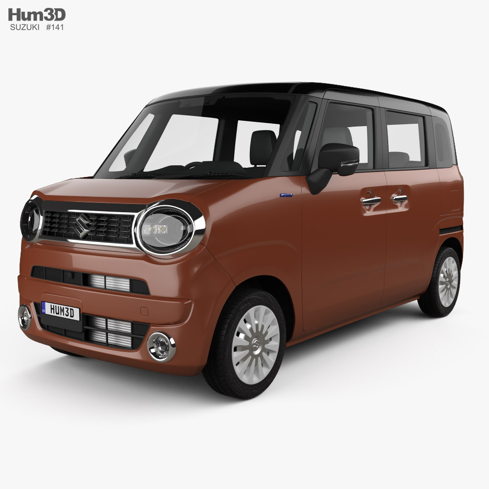 Suzuki Wagon R Smile hybrid 2022 3D-Modell
