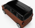 Suzuki Wagon R Smile hybrid 2022 3d model top view