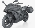 Suzuki GSX-S 1000GT 2022 Modelo 3d wire render