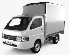 Suzuki Carry Box Truck 2019 3D model