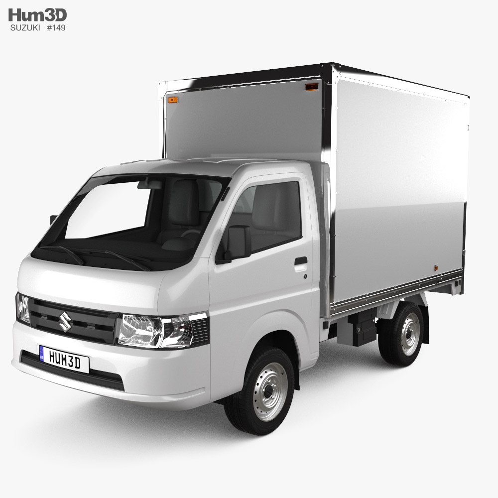 Suzuki Carry Box Truck 2019 3D model