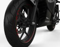 Suzuki Gixxer SF 2022 Modelo 3d