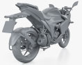 Suzuki Gixxer SF 2022 3D-Modell