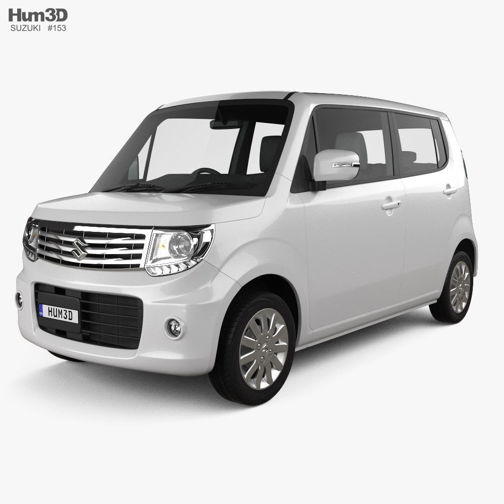 Suzuki MR Wagon Wit TS 2014 3D 모델 
