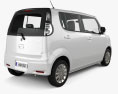 Suzuki MR Wagon Wit TS 2014 3d model back view
