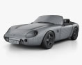 TVR Griffith 2002 3D 모델  wire render