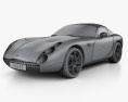 TVR Tuscan Speed Six 2006 3d model wire render