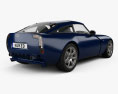TVR T350c 2006 3D 모델  back view